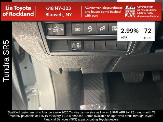 new 2026 Toyota Tundra car, priced at $55,607