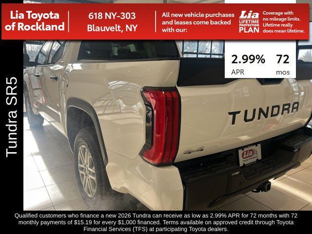 new 2026 Toyota Tundra car, priced at $55,607