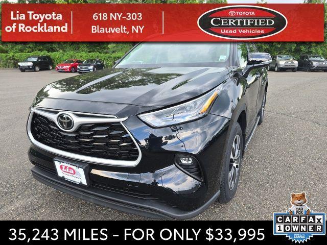 used 2022 Toyota Highlander car, priced at $33,995