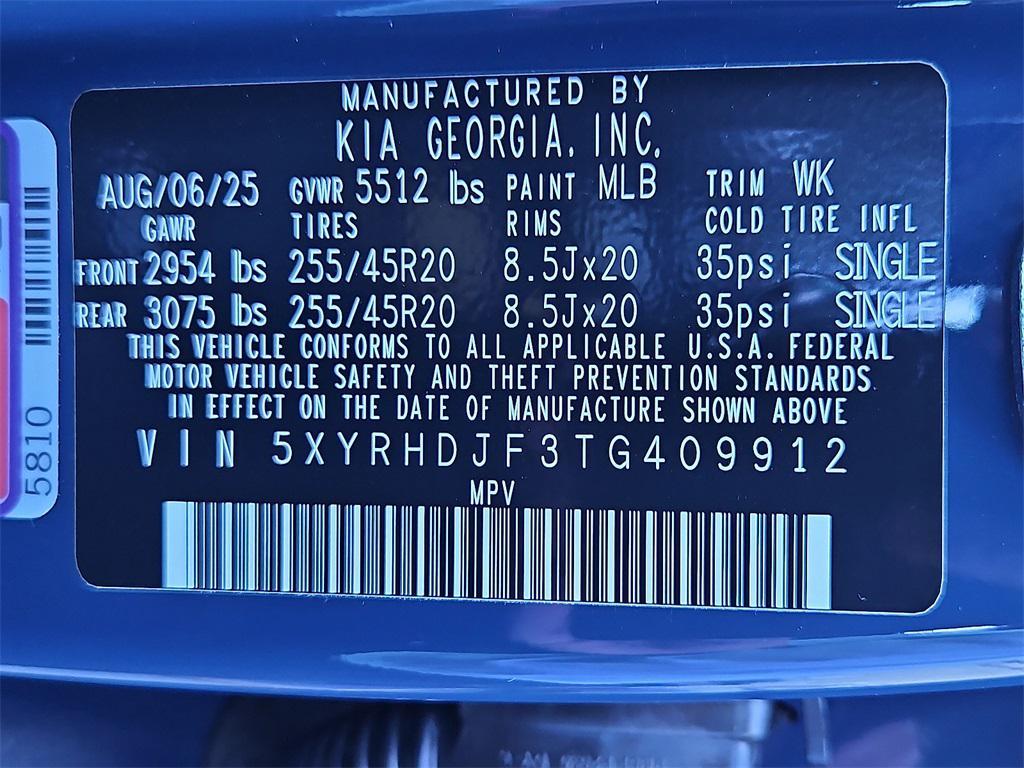 new 2026 Kia Sorento car, priced at $44,765