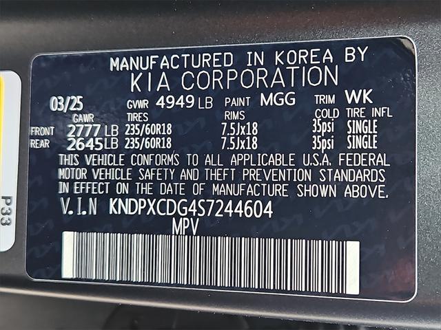 new 2025 Kia Sportage Hybrid car, priced at $40,015