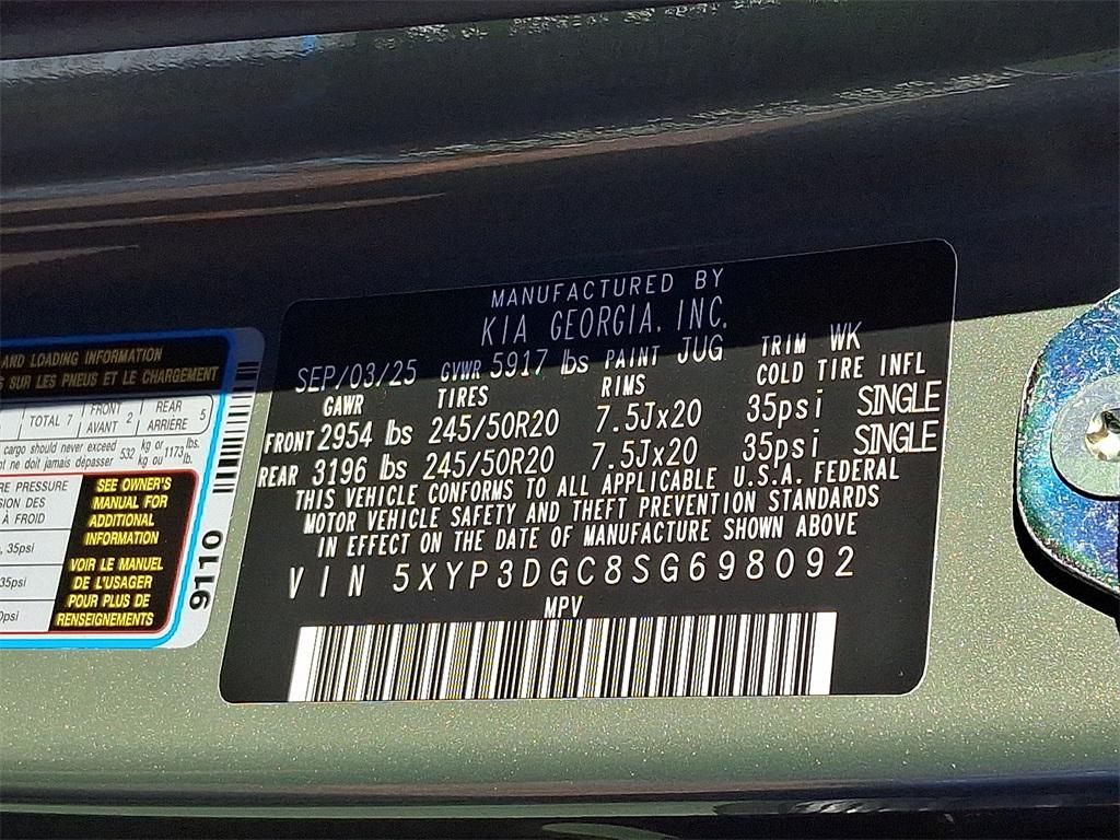 new 2025 Kia Telluride car, priced at $48,215