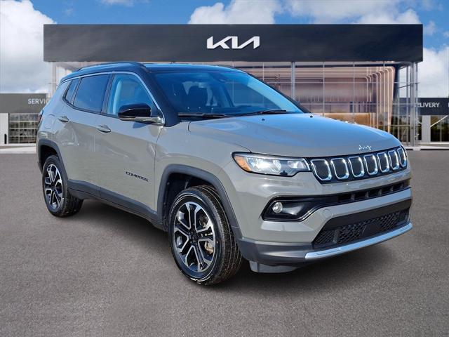 used 2022 Jeep Compass car, priced at $20,399