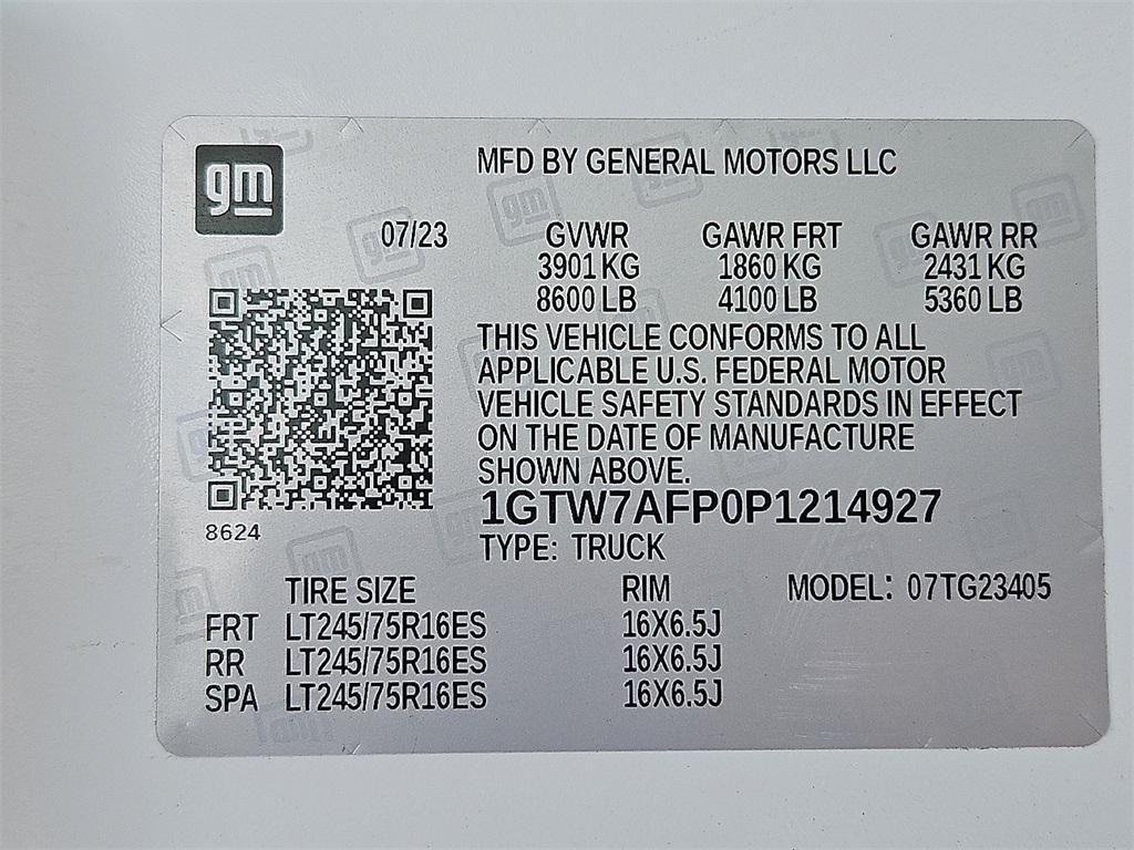 used 2023 GMC Savana 2500 car, priced at $29,899