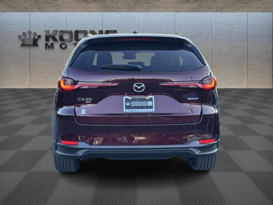 new 2025 Mazda CX-90 PHEV car, priced at $55,818