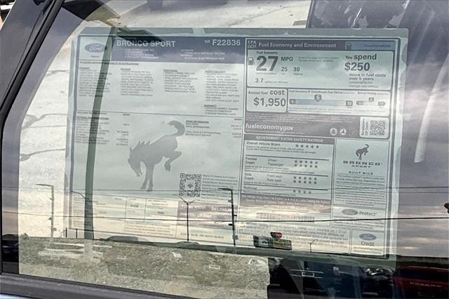 new 2025 Ford Bronco Sport car, priced at $36,946