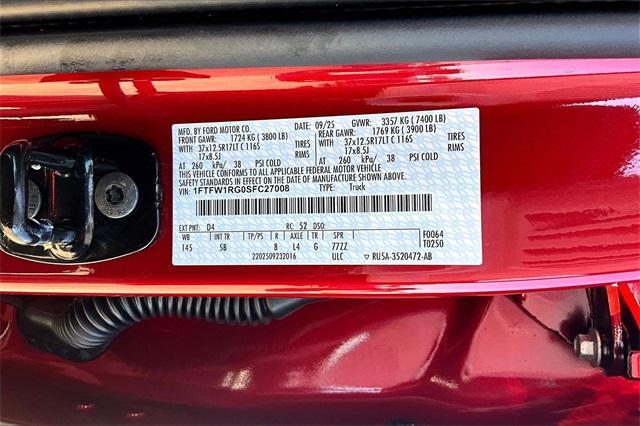 new 2025 Ford F-150 car, priced at $95,685