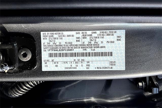new 2025 Ford F-150 car, priced at $71,417