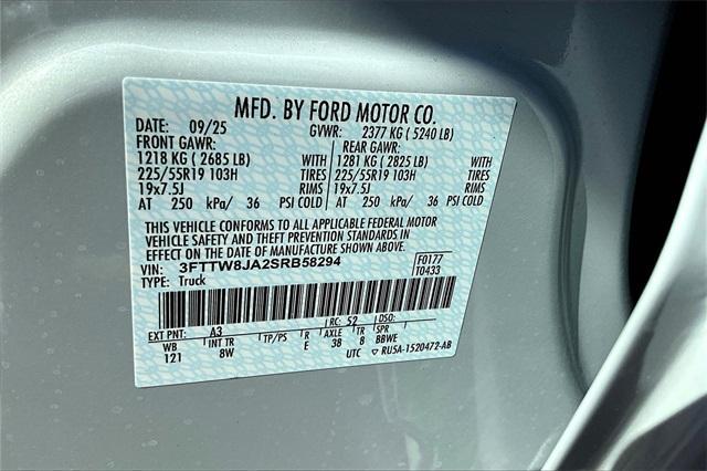 new 2025 Ford Maverick car, priced at $37,035