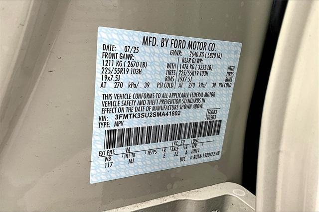 new 2025 Ford Mustang Mach-E car, priced at $51,621