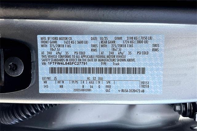 new 2025 Ford F-150 car, priced at $72,003