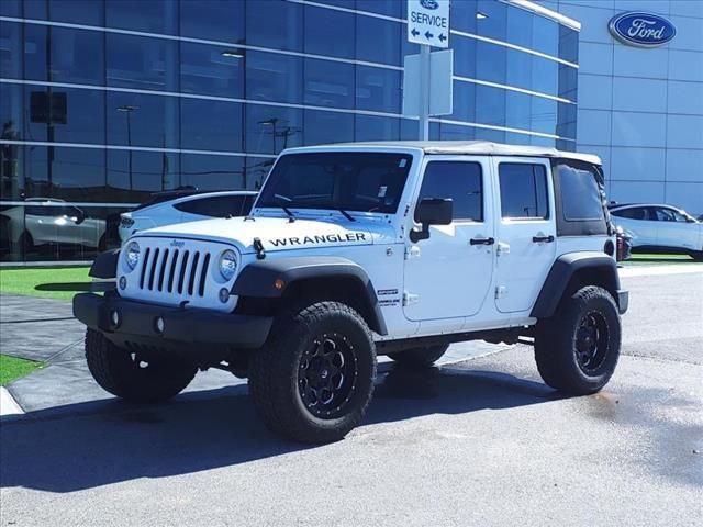 used 2015 Jeep Wrangler Unlimited car, priced at $20,493