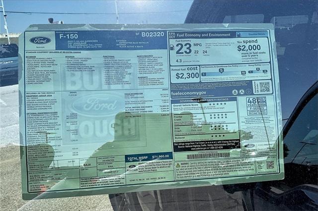new 2025 Ford F-150 car, priced at $61,477