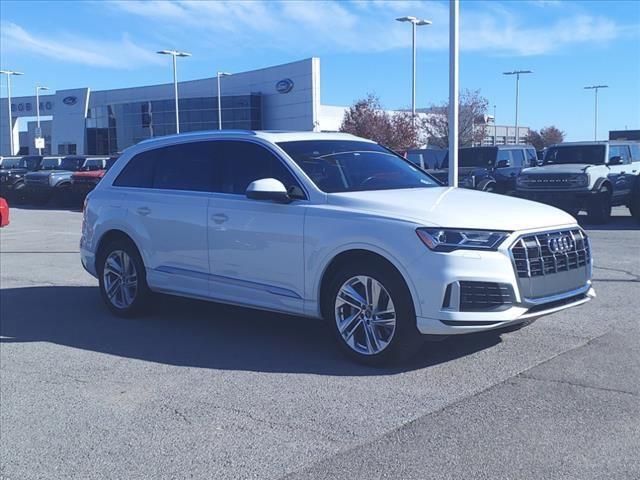 used 2021 Audi Q7 car, priced at $29,491