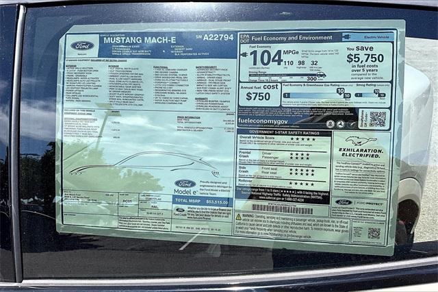 new 2025 Ford Mustang Mach-E car, priced at $48,495