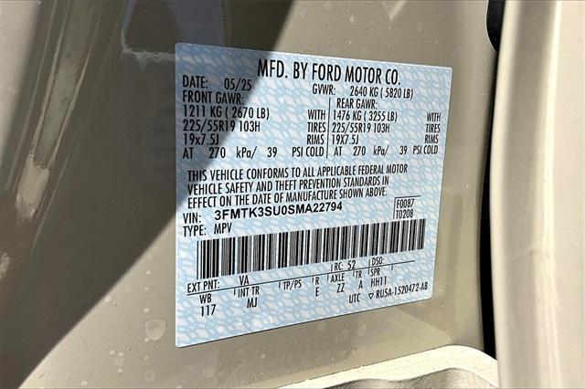 new 2025 Ford Mustang Mach-E car, priced at $48,495