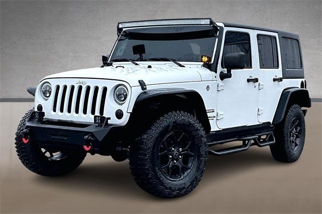 used 2017 Jeep Wrangler Unlimited car, priced at $21,231