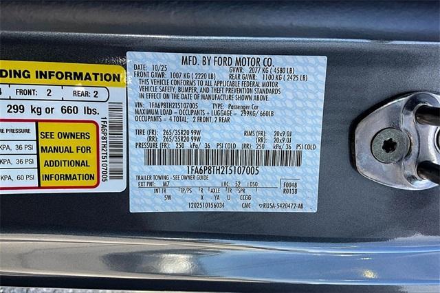 new 2026 Ford Mustang car, priced at $42,484