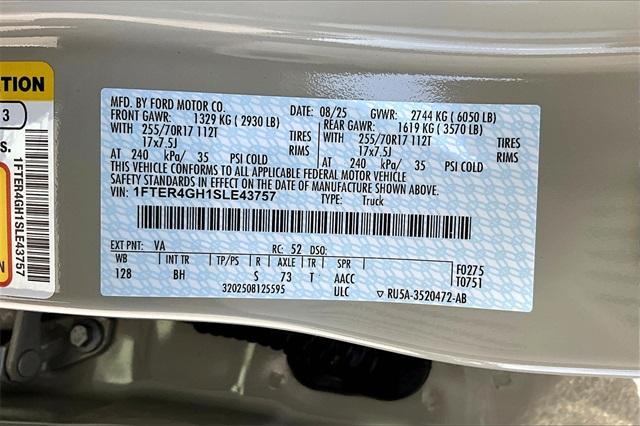 new 2025 Ford Ranger car, priced at $37,304