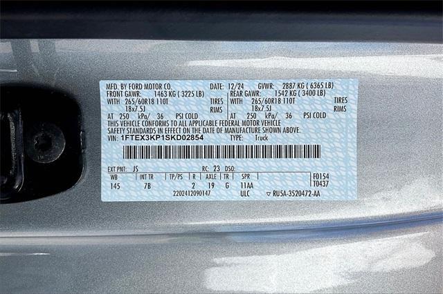 new 2025 Ford F-150 car, priced at $42,936