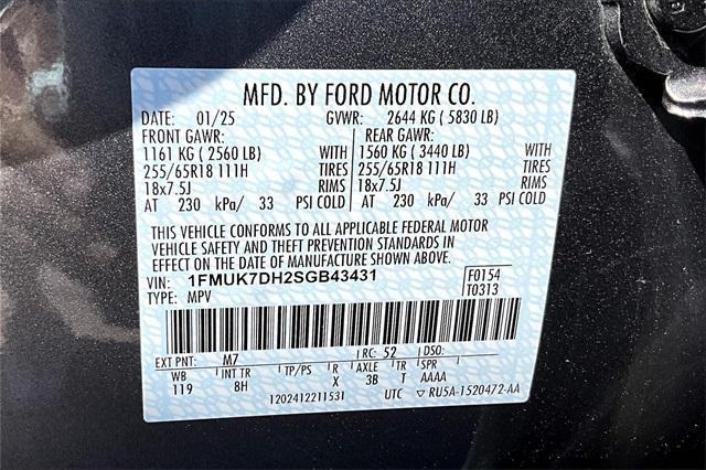 new 2025 Ford Explorer car, priced at $34,477