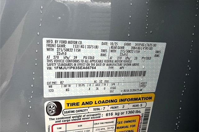 new 2025 Ford Expedition car, priced at $84,409