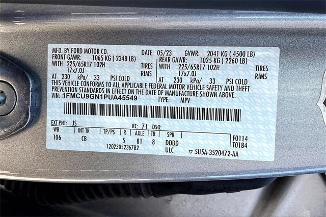 used 2023 Ford Escape car, priced at $21,395
