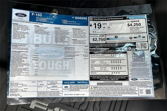 new 2025 Ford F-150 car, priced at $53,977