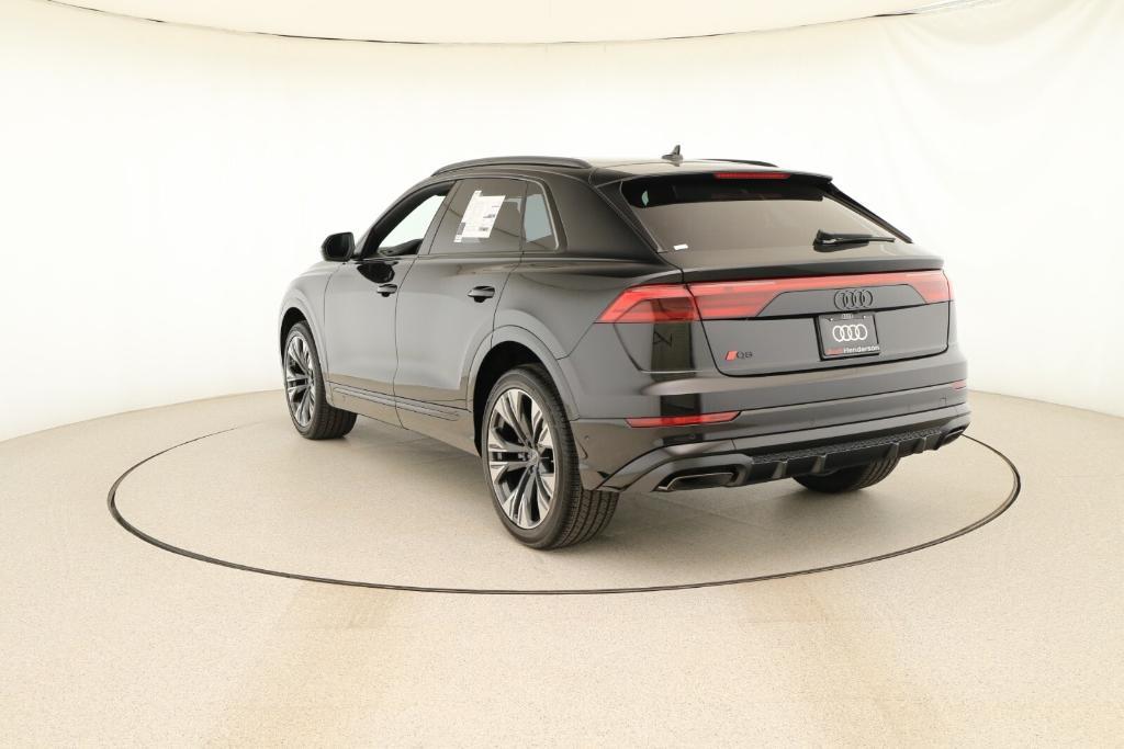 new 2025 Audi Q8 car, priced at $85,575