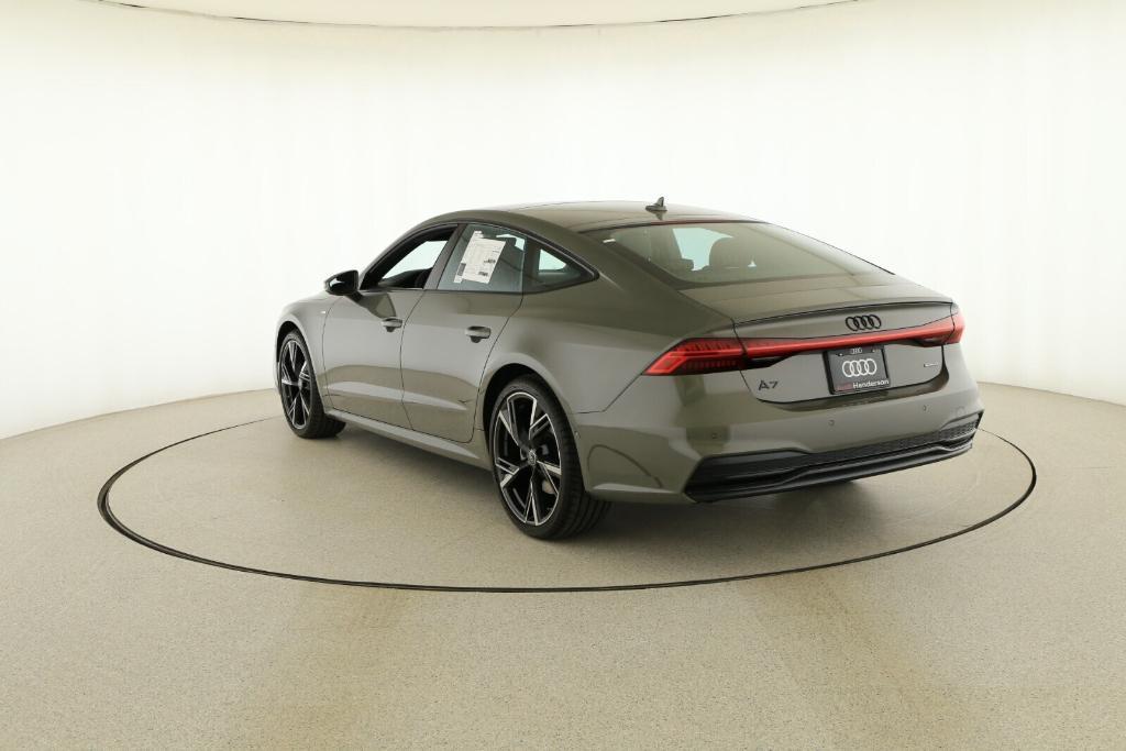 new 2025 Audi A7 car, priced at $89,685