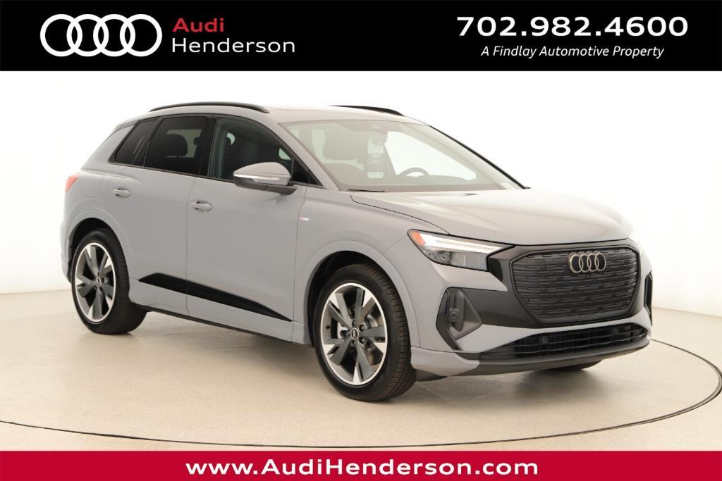 new 2025 Audi Q4 e-tron car, priced at $62,355