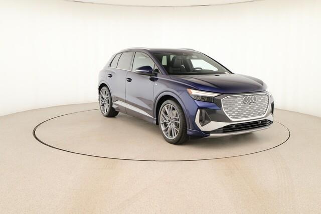 new 2025 Audi Q4 e-tron car, priced at $63,880