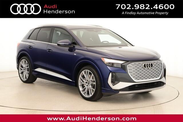 new 2025 Audi Q4 e-tron car, priced at $63,880