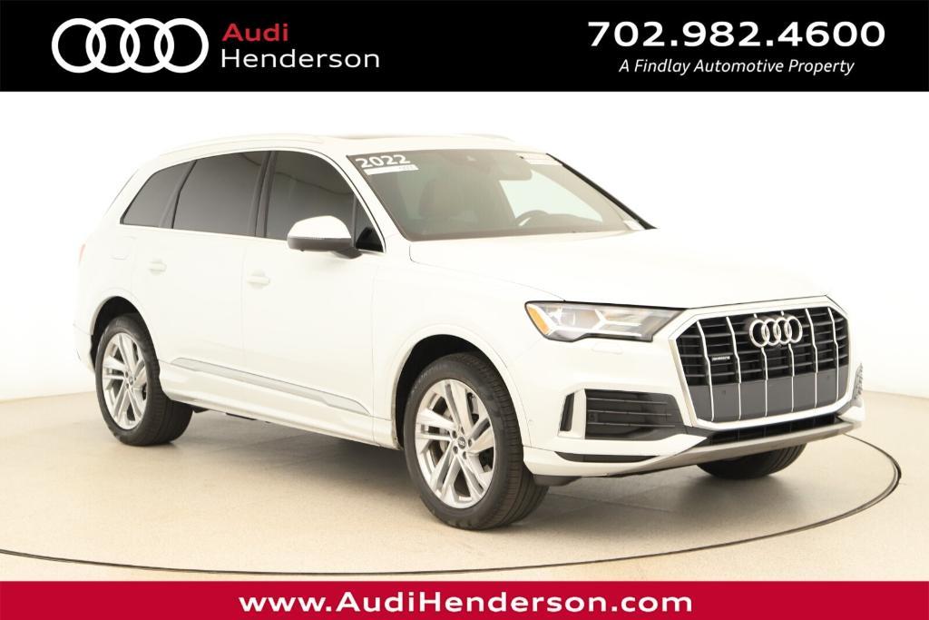 used 2022 Audi Q7 car, priced at $36,988