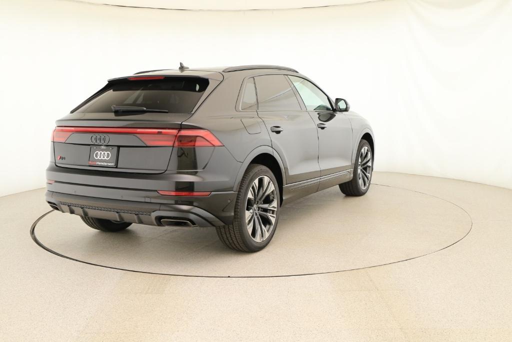 new 2025 Audi Q8 car, priced at $85,955