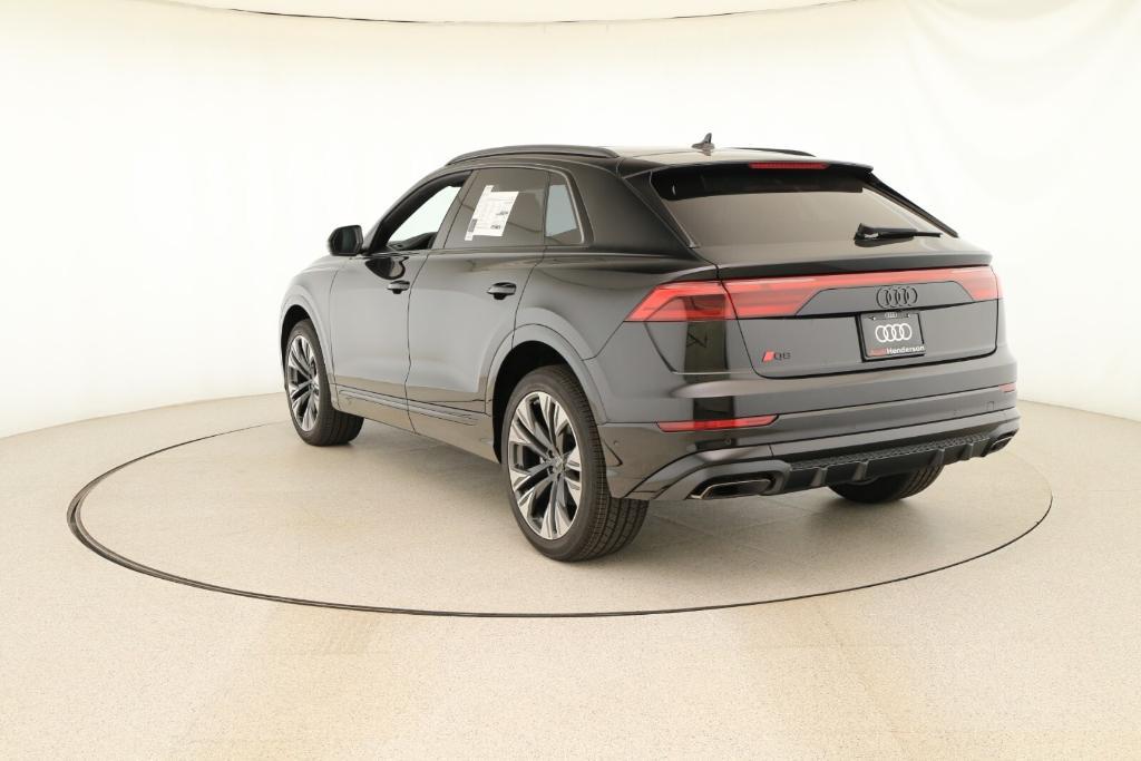 new 2025 Audi Q8 car, priced at $85,955