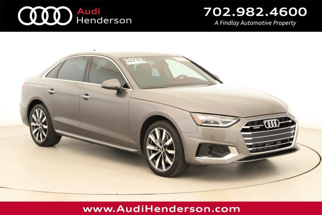 used 2022 Audi A4 car, priced at $24,988