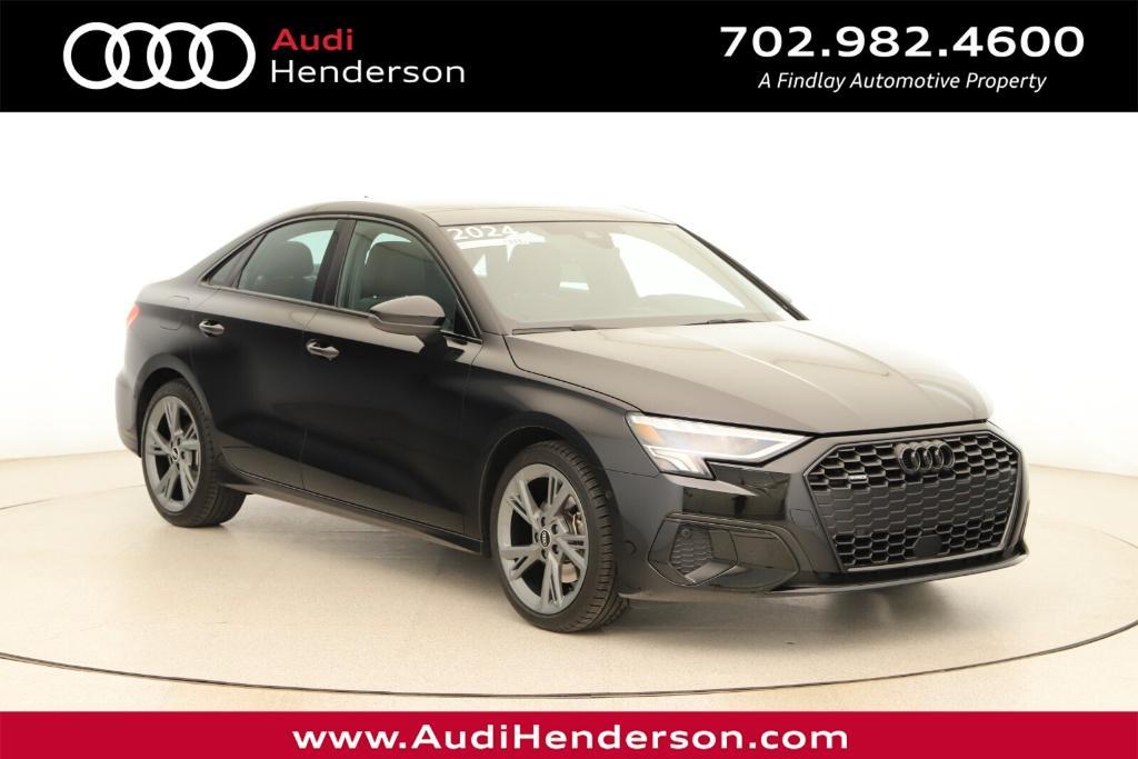 used 2024 Audi A3 car, priced at $31,988