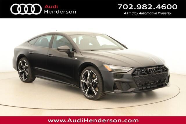 new 2025 Audi A7 car, priced at $89,685