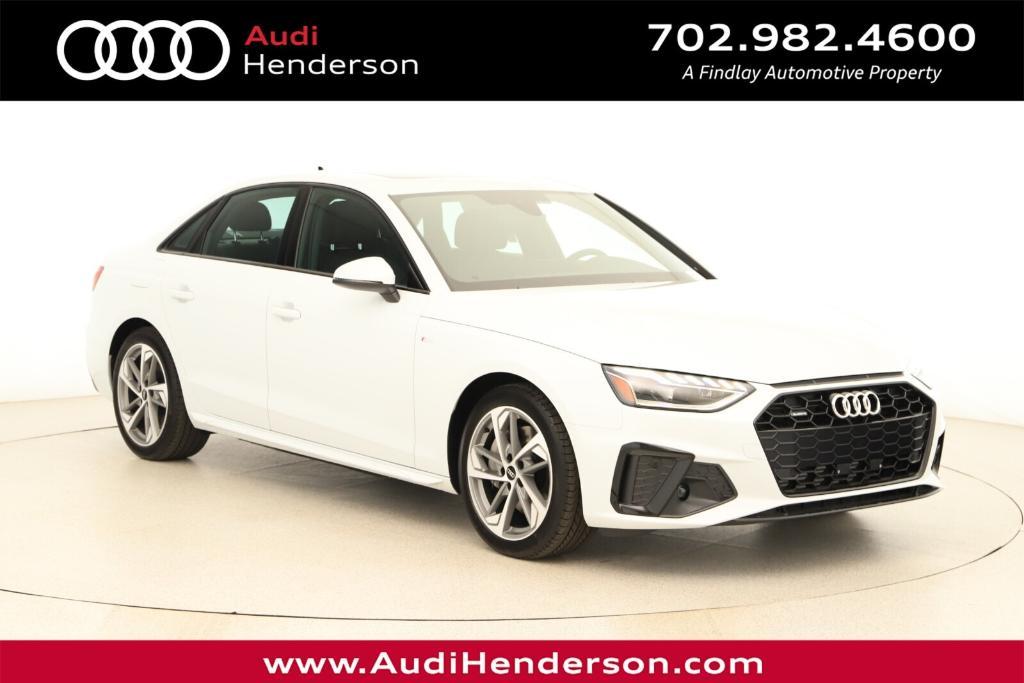 new 2025 Audi A4 car, priced at $48,075