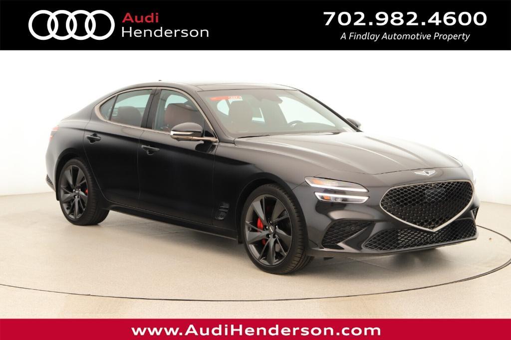 used 2023 Genesis G70 car, priced at $37,988