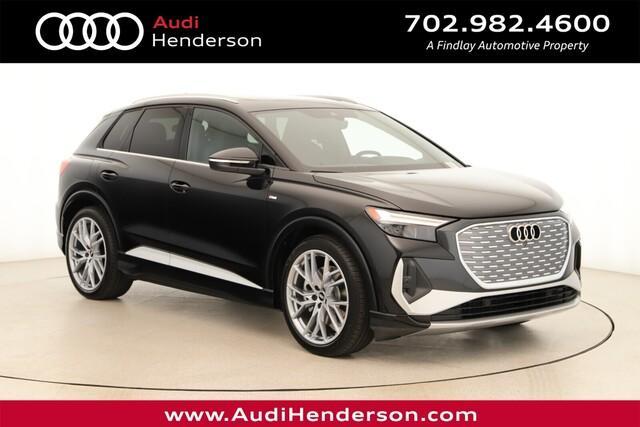 new 2025 Audi Q4 e-tron car, priced at $63,880