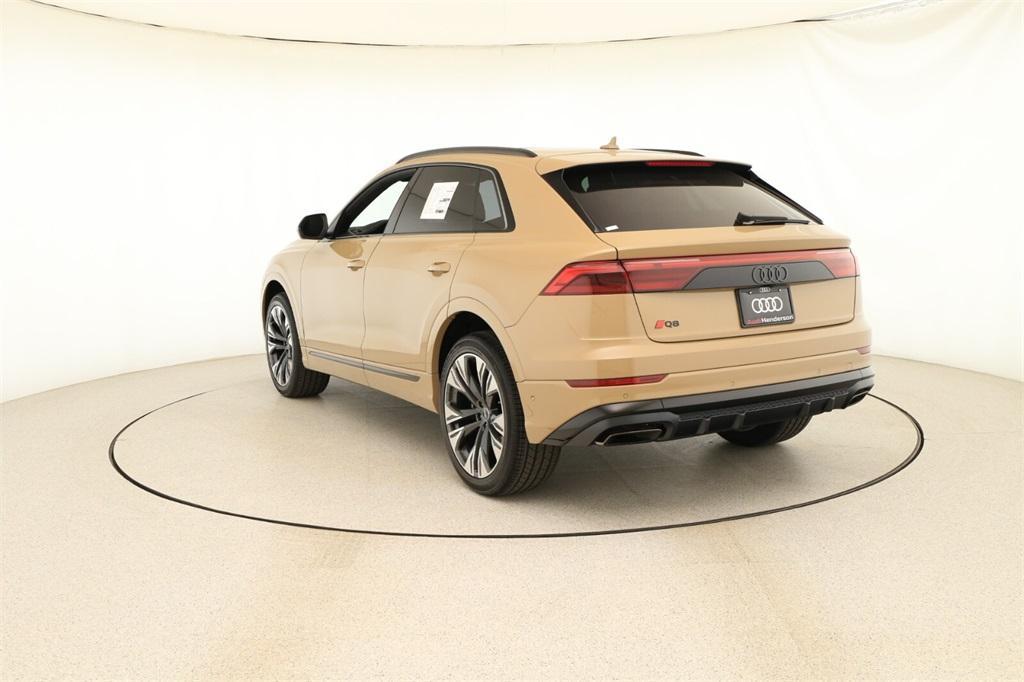 new 2025 Audi Q8 car, priced at $85,835