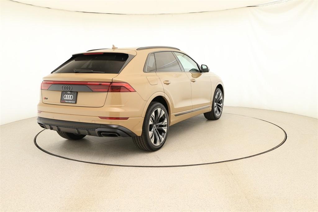 new 2025 Audi Q8 car, priced at $85,835