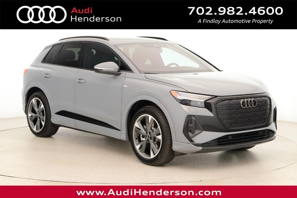 new 2024 Audi Q4 e-tron car, priced at $65,045