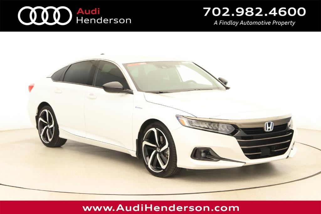 used 2022 Honda Accord Hybrid car, priced at $24,488