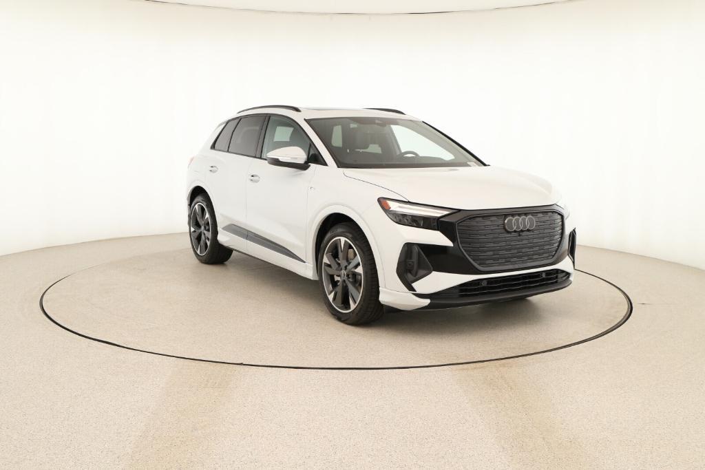 new 2025 Audi Q4 e-tron car, priced at $62,950
