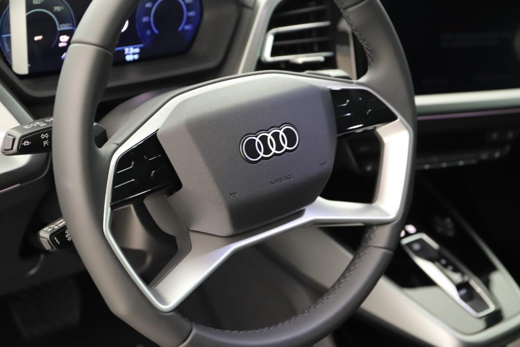 new 2025 Audi Q4 e-tron car, priced at $62,950
