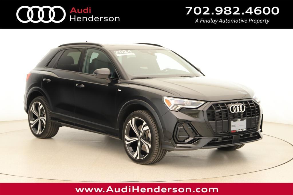 used 2024 Audi Q3 car, priced at $34,988