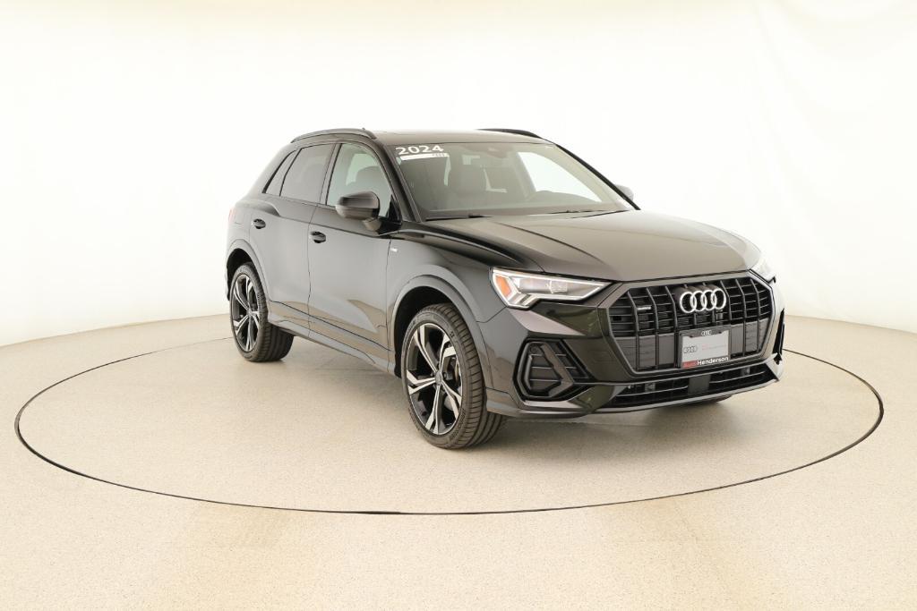 used 2024 Audi Q3 car, priced at $34,488